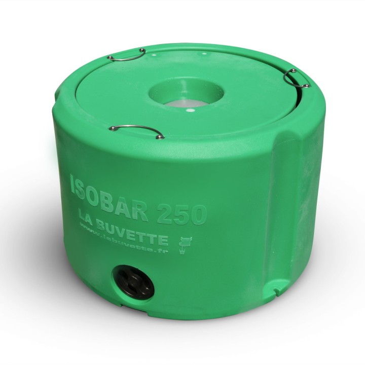 Bac isotherme antigel pour chevaux ISOBAR 250 La Buvette