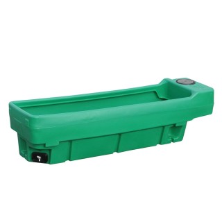 Bac de pâture rectangulaire en polychoc PREBAC La Buvette