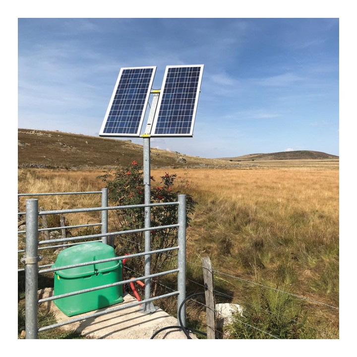 Kit de pompage solaire autonome SOLAR-FLOW stockage 24 V La Buvette