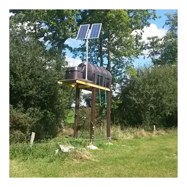 Kit de pompage solaire autonome SOLAR-FLOW stockage 24 V La Buvette