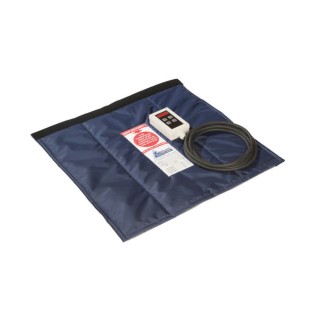 Couverture chauffante Kuhlmann avec régulateur numérique réglable (0-90°) - 230V - 200W - 600 x 600 mm