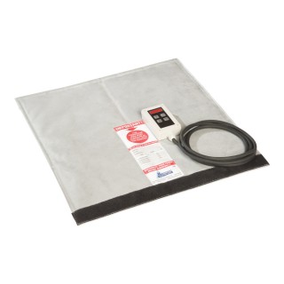 Couverture chauffante Kuhlmann avec régulateur numérique réglable (0-120°) - 230V - 430W - 600 x 600 mm