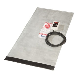 Couverture chauffante Kuhlmann avec régulateur numérique réglable (0-120°) - 230V - 640W - 1000 x 500 mm