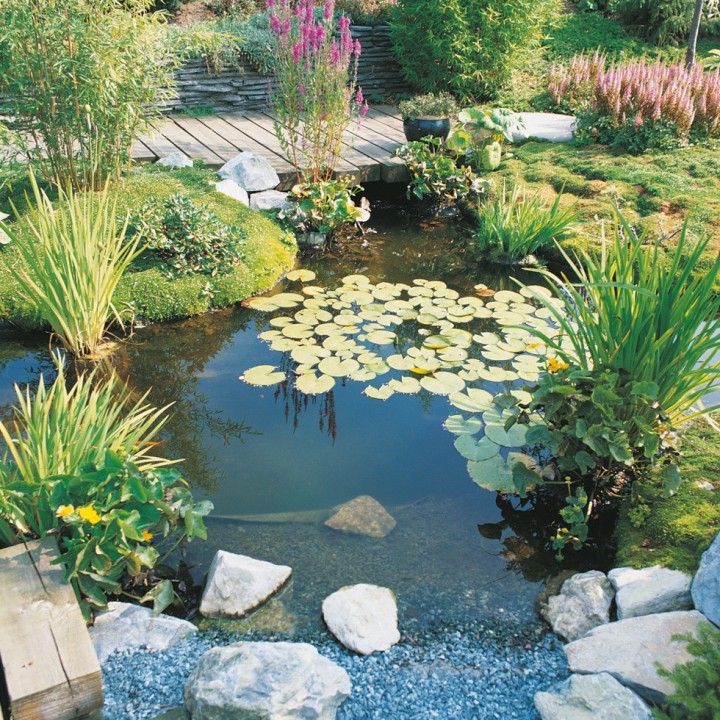 AquaLiner® Ubbink - bâche pour bassin - PVC, préemballé, plié, épaisseur 0,5mm - 4 x 4 m