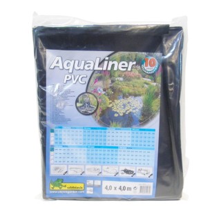 AquaLiner® Ubbink - bâche pour bassin - PVC, préemballé, plié, épaisseur 1,0mm - 4 x 4 m