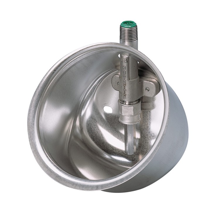 Abreuvoir en inox pour l'engraissement des porcs B15 L La Buvette