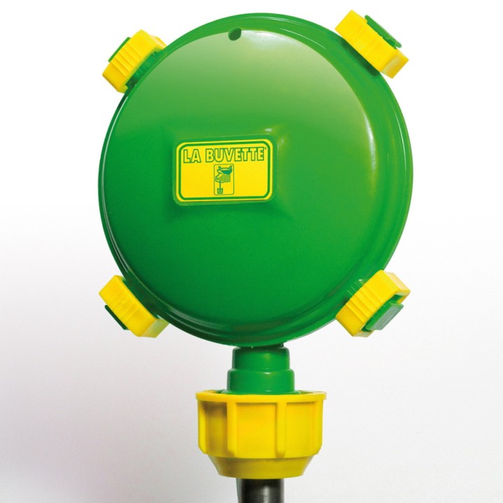 Vanne membrane pour maintenir niveau d'eau constant pour porc La Buvette
