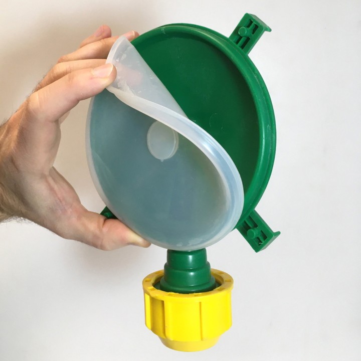 Vanne membrane pour maintenir niveau d'eau constant pour porc La Buvette