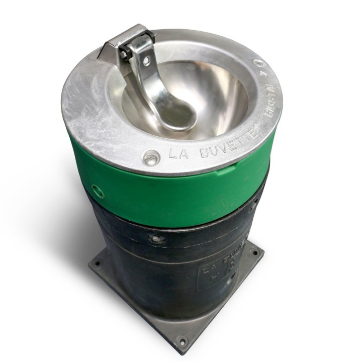 Abreuvoir antigel électrique et anti-lapage inox BIGSTAL 2 24V - 80W La Buvette