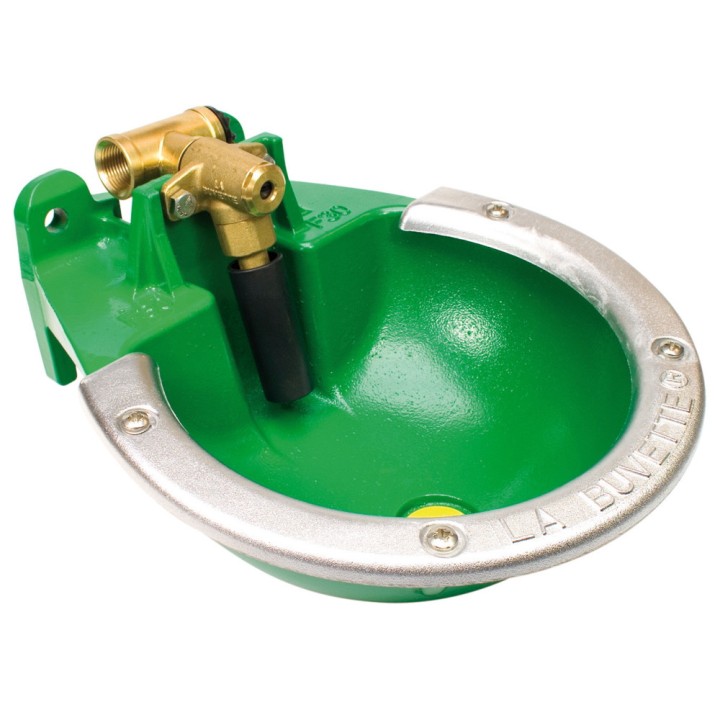 Abreuvoir anti-lapage en fonte avec branchement multidirectionnel T 1/2" F30 A La Buvette