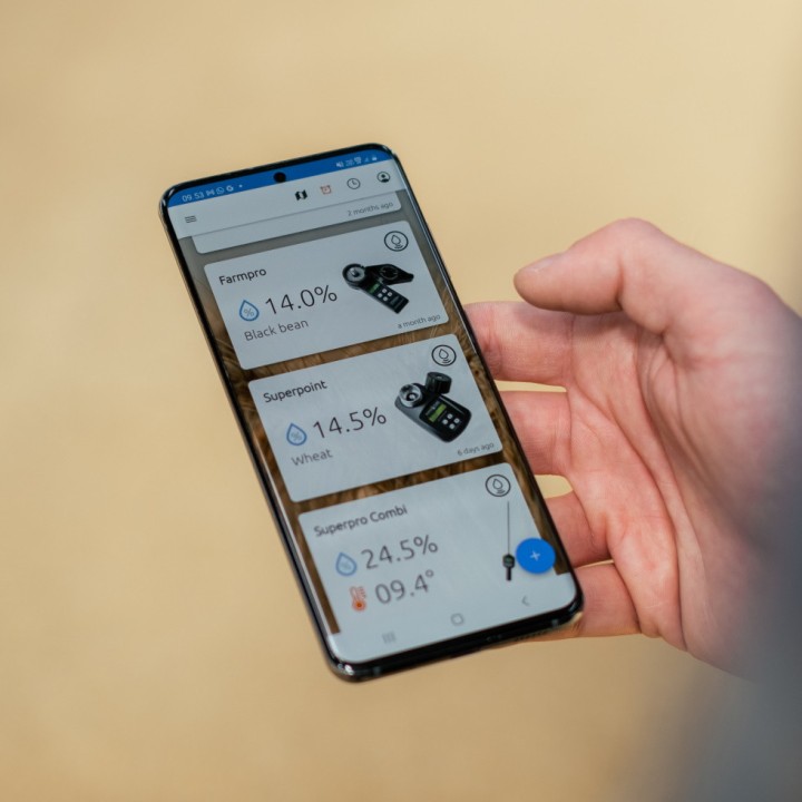 Humidimètre portable Superpro Agrolog avec broyeur intégré