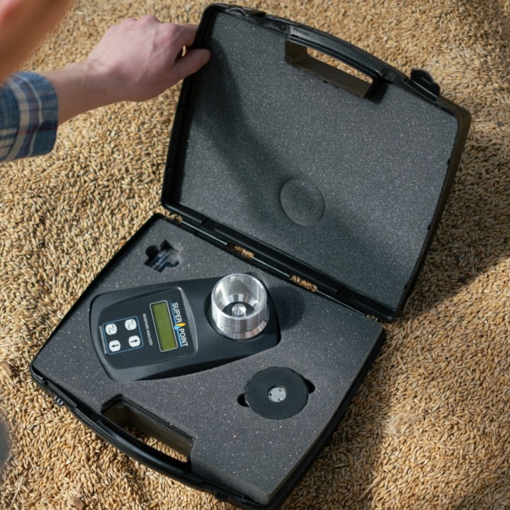 Analyseur d'humidité portable Superpoint Agrolog pour céréales et semences