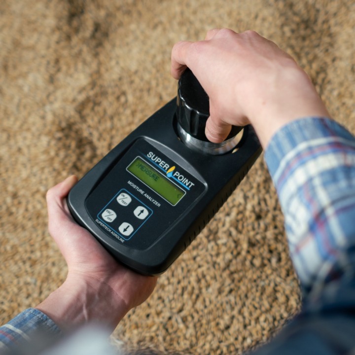 Analyseur d'humidité portable Superpoint Agrolog pour céréales et semences