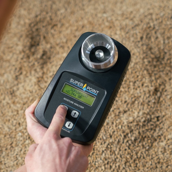 Analyseur d'humidité portable Superpoint Agrolog pour céréales et semences