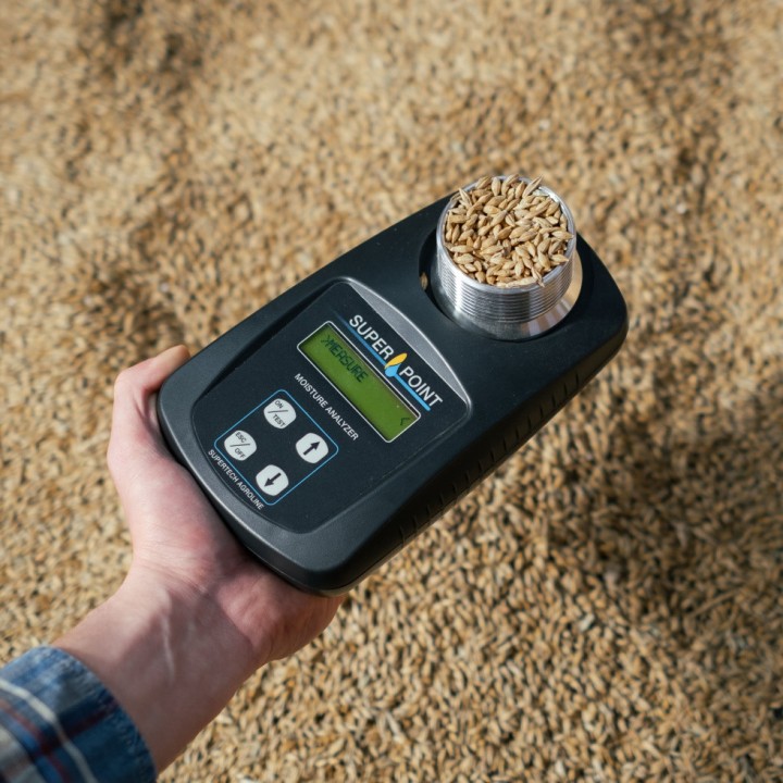 Analyseur d'humidité portable Superpoint Agrolog pour céréales et semences