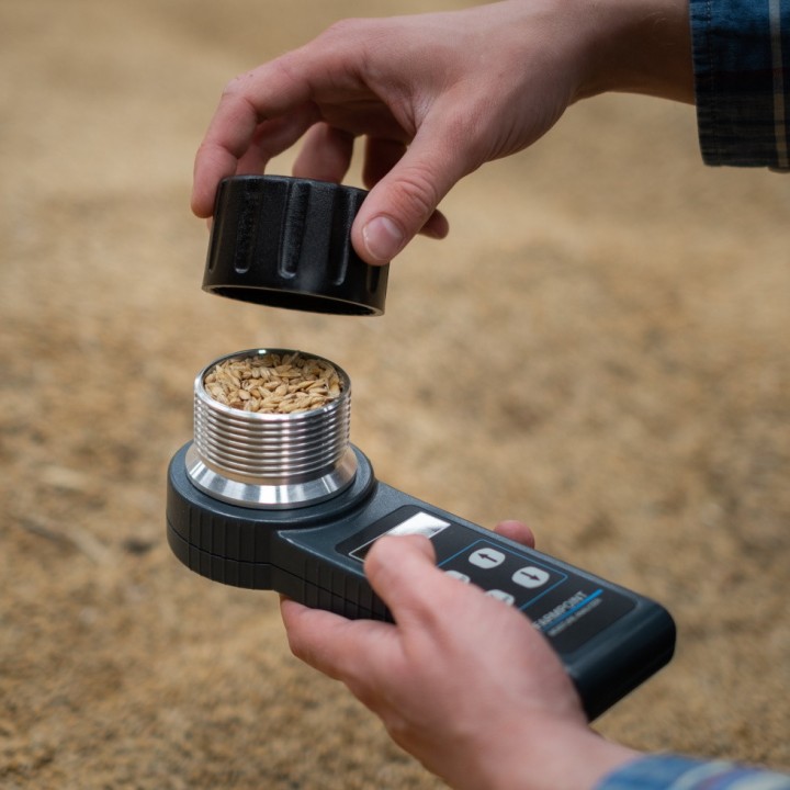 Analyseur d’humidité portableFarmpoint Agrolog pour grains et semences