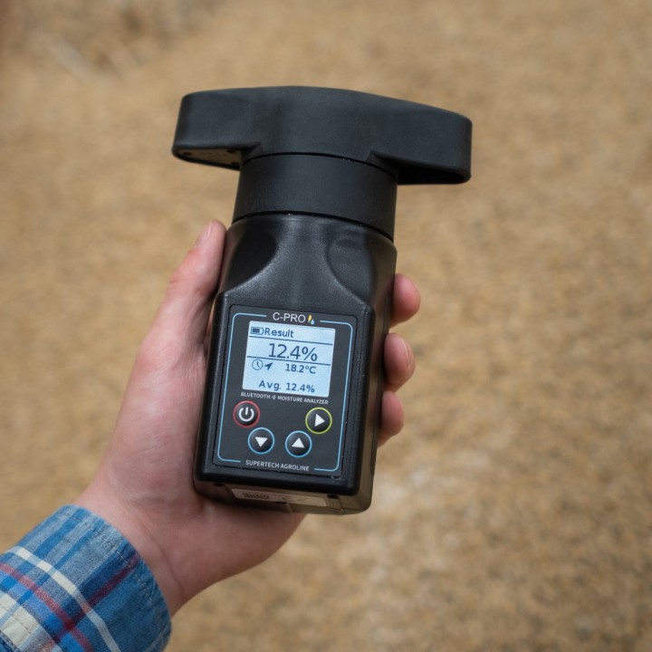 Humidimètre portable C-Pro Agrolog avec broyeur intégré connecté
