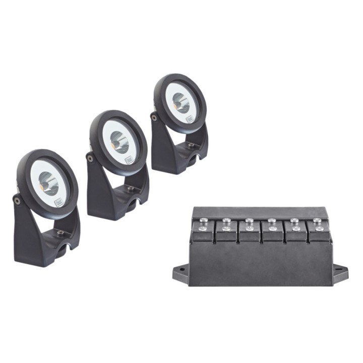 Kit d'éclairage LED couleurs pour fontaine flottante - 24/230 V Oase