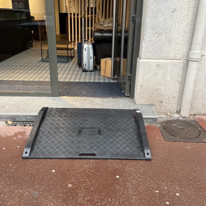 Rampe d'accès PMR Viso transportable - Polyéthylène