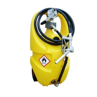 Réservoir Emilcaddy 55 L Gasoil - pompe manuelle rotative, pistolet manuel avec tuyau 3 m