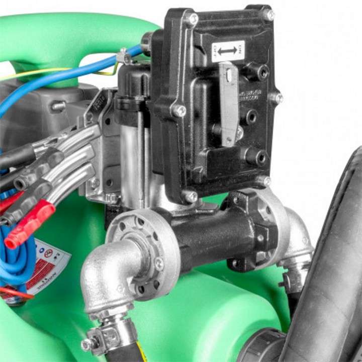 Réservoir Emilcaddy 110 L Essence - pompe ATEX 12V (50 l/min), pistolet ATEX avec tuyau 3 m