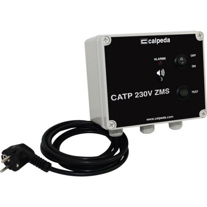 Coffret de protection CATP230V-9V - ZMS254 Calpeda, avec alarme intégrée, pour 1 pompe monophasée 230V