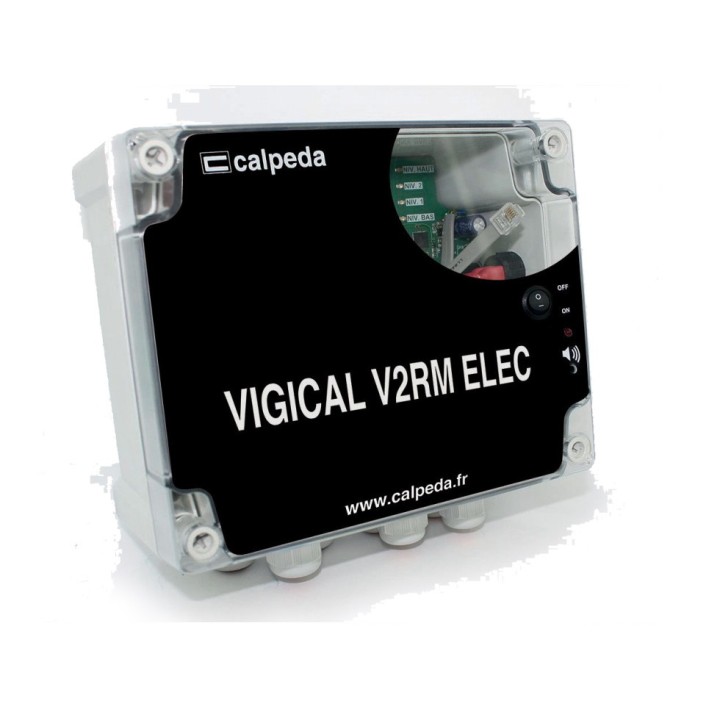 Coffret de démarrage et de protection V2RM ELEC thermique Calpeda pour 2 pompes de relevage monophasées (9A maxi)