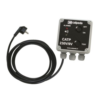 Coffret alarme trop plein CATP230V-9V Calpeda, 230 V + pile 9V