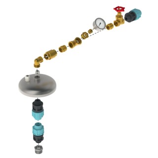 Kit de raccords KSTF 32 - 1" Calpeda pour sortie de forage