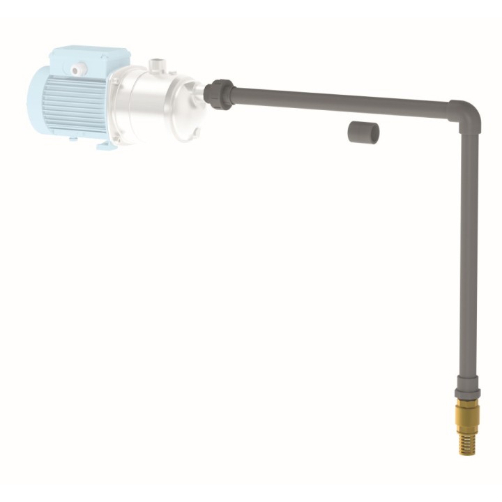 Kit d'aspiration rigide Calpeda - PVC - Ø 1"1/4 x Ø 50