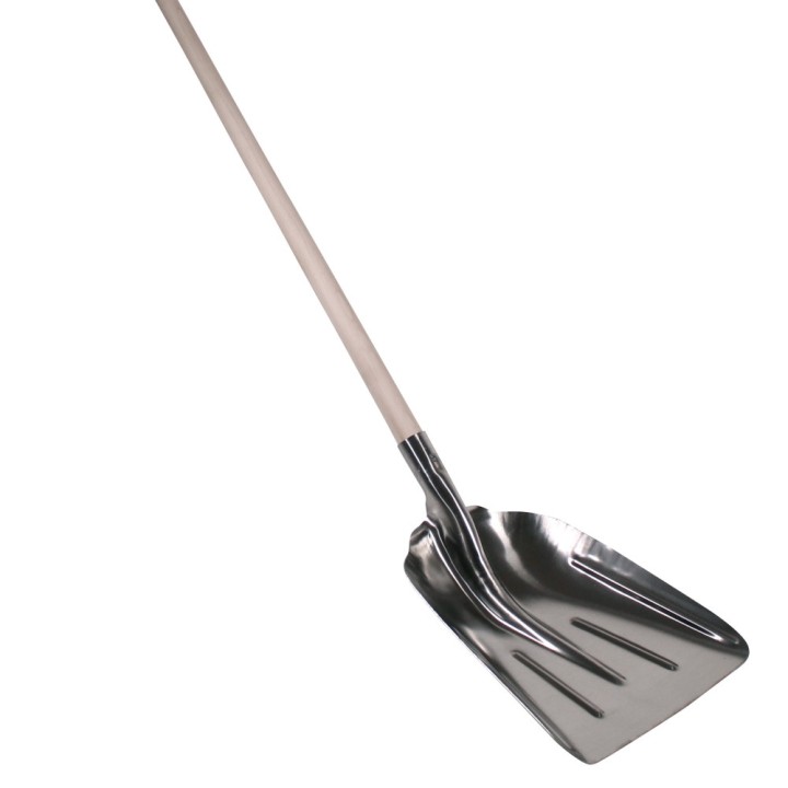 Pelle de manutention en aluminium 32 cm avec manche en bois Revex