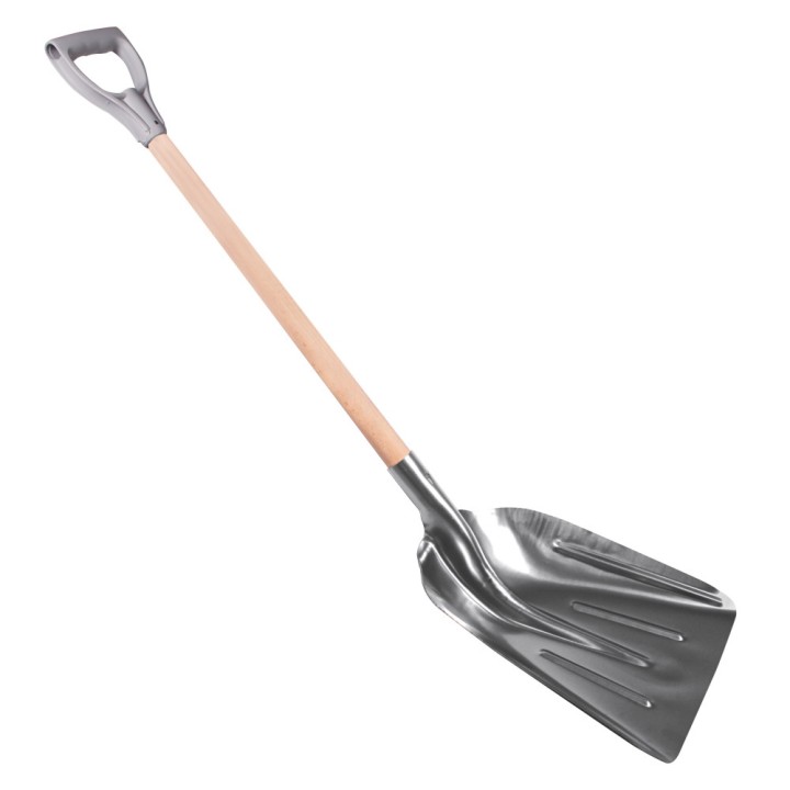 Pelle de manutention en aluminium 32 cm avec manche en bois et poignée Revex