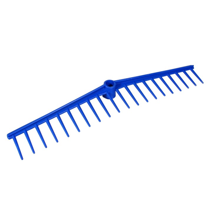 Râteau à gazon en plastique 20 dents sans manche Revex