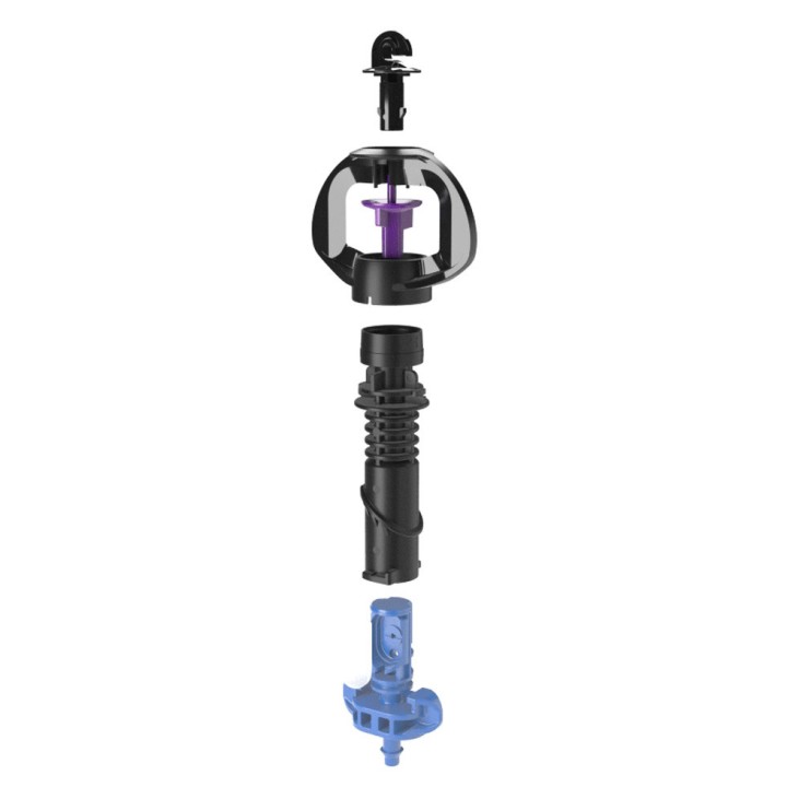 Micro-asperseur SUPERNET NETAFIM 40 l/h tête en haut longue portée