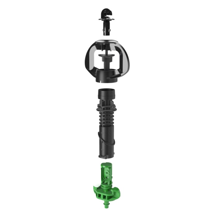 Micro-asperseur SUPERNET NETAFIM 50 l/h tête en haut longue portée