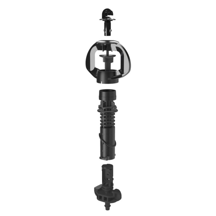 Micro-asperseur SUPERNET NETAFIM 70 l/h tête en haut longue portée