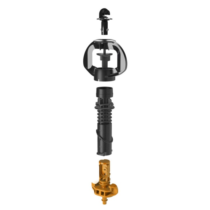 Micro-asperseur SUPERNET NETAFIM 90 l/h tête en haut longue portée