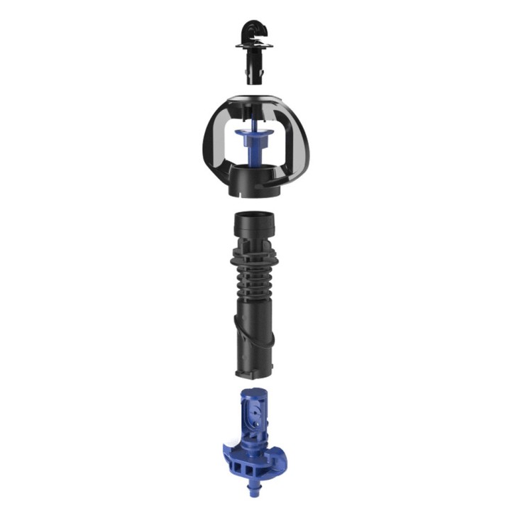 Micro-asperseur SUPERNET NETAFIM 35 l/h tête en haut courte portée