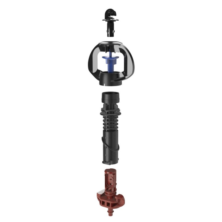 Micro-asperseur SUPERNET NETAFIM 30 l/h tête en haut courte portée