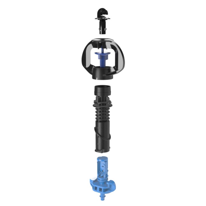 Micro-asperseur SUPERNET NETAFIM 40 l/h tête en haut courte portée