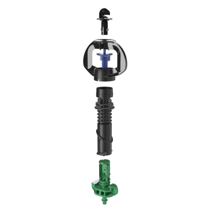 Micro-asperseur SUPERNET NETAFIM 50 l/h tête en haut courte portée