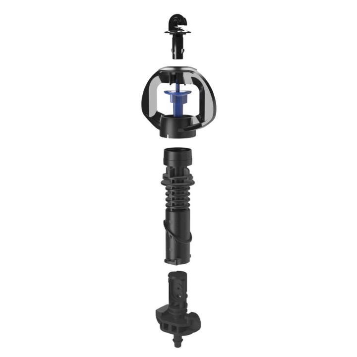 Micro-asperseur SUPERNET NETAFIM 70 l/h tête en haut courte portée