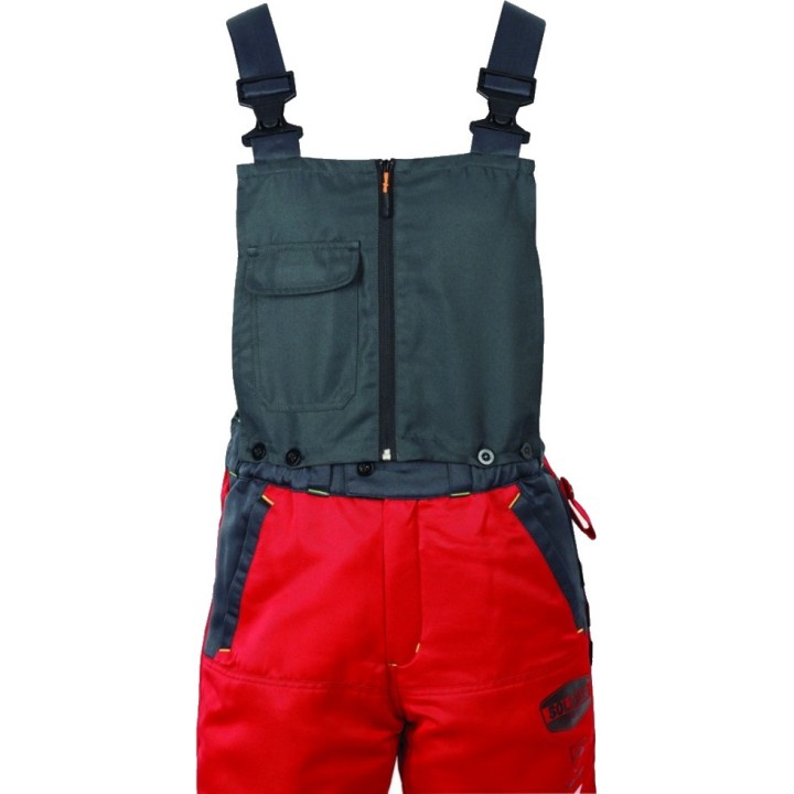 Plastron noir pour pantalon, Solidur