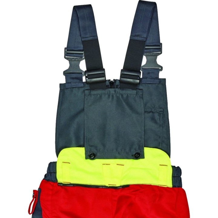 Plastron noir pour pantalon, Solidur
