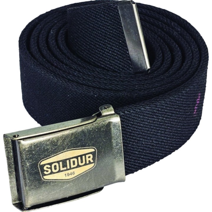 Ceinturon en tissur noir, Solidur