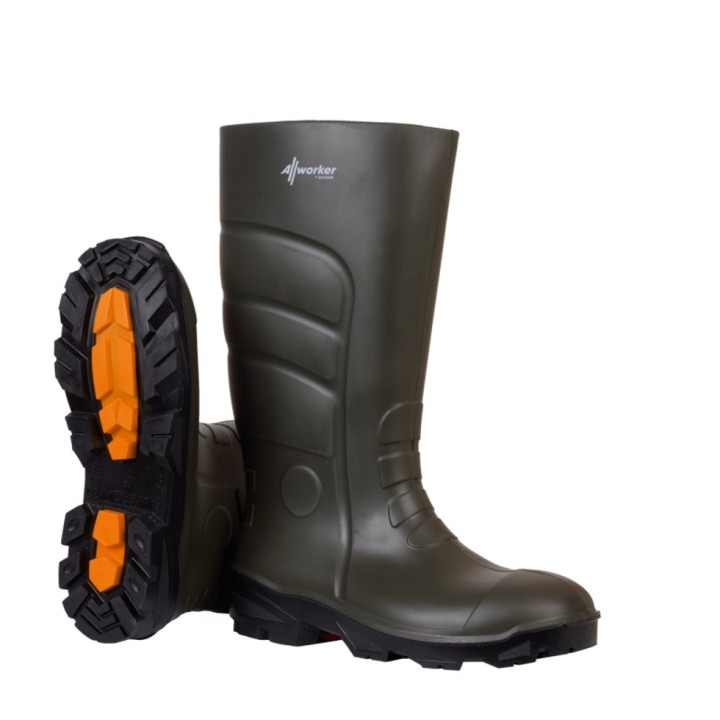 Bottes All Worker S5 verte, Solidur