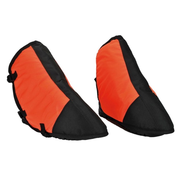 Guêtres de protection scie à chaine orange, Solidur