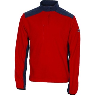 Polaire COB gaufrée rouge, Solidur