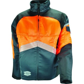 Veste de bûcheronnage Authentic CL 1 gris et orange, Solidur