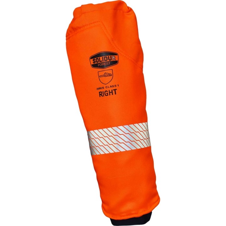 Manchette de protection bûcheronnage Infinity orange, Solidur